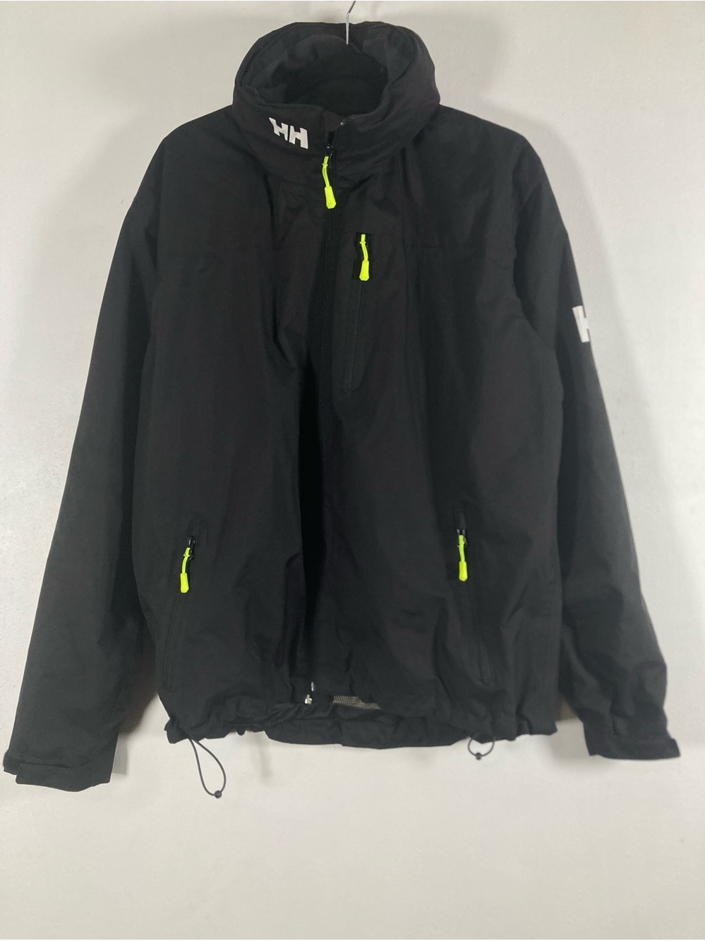 Helly Hansen Raincoat Crew Hooded Midlayer Negro XL Boeing Skanska Outdoor